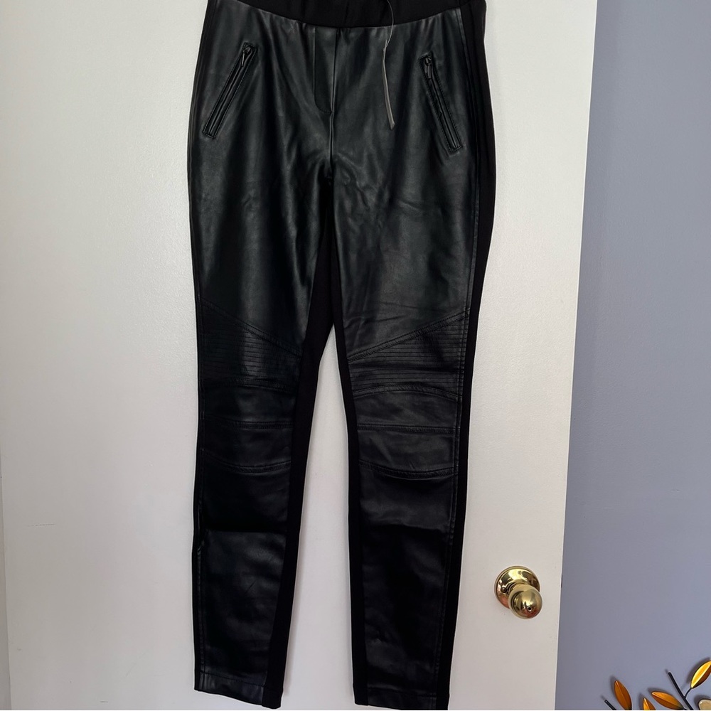 NENE LEAKES | Faux Leather Leggings Sz S
